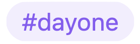 DayOne tag