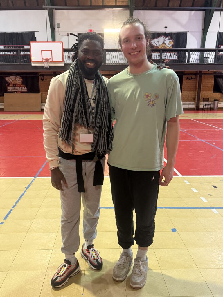 Adjetey Klufio and Myself at Afrobeats (Azonto)