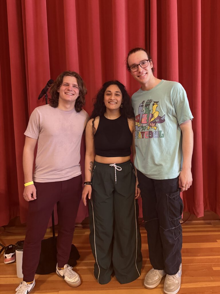 Theo, Parisha Rajbhandari, and Myself at House Party